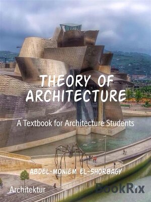cover image of Theory of Architecture